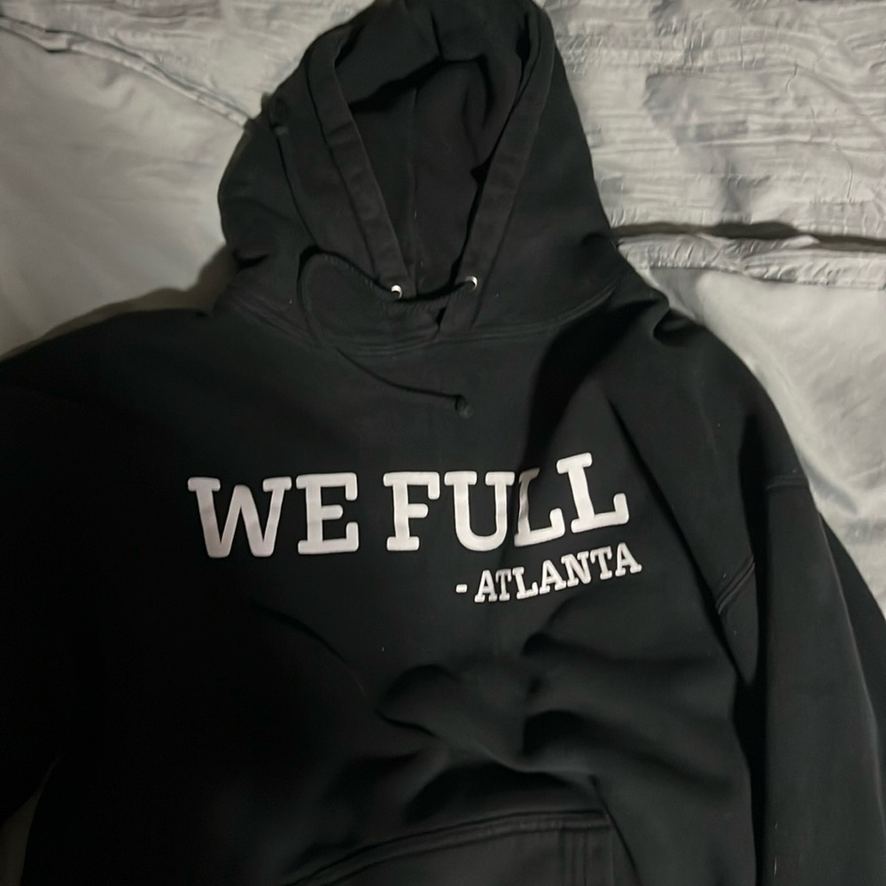 black hoodie